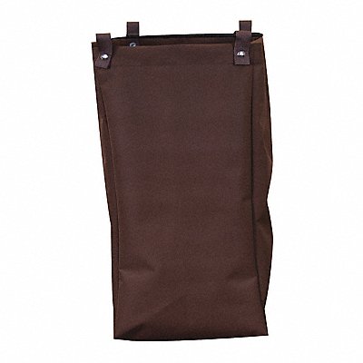 Housekeeping Bag Full Size Brown Nylon