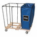Sorting Cart Bag 12 Bushel 3 Comp Blue