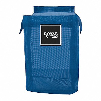 PVC Hamper Bag 35 Gallon Blue Mesh