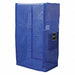 PVC Cart Cover 32 in 3 Shelf Blue Mesh