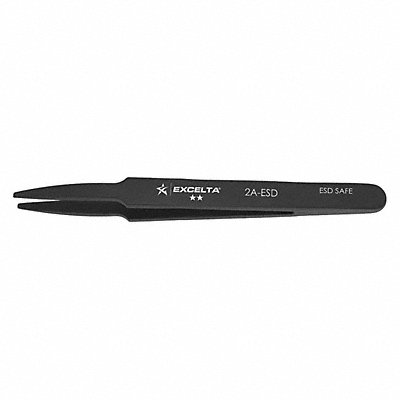 Tweezer 4.5 in Plastic Str Flat Point