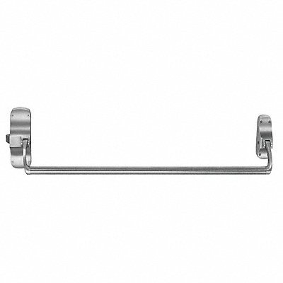 Rim Exit Device Satin Chrome Heavy Duty