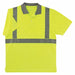 Polo Shirt Men S Lime Polyester