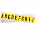 Letter Label A Thru Z 1-1/2in.H PK25