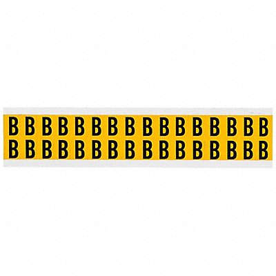 Letter Label B 3/4in.Hx9/16in.W Vinyl