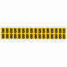 Letter Label B 3/4in.Hx9/16in.W Vinyl