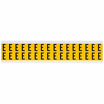 Letter Label E 3/4in.Hx9/16in.W Vinyl