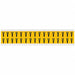 Letter Label V 3/4in.Hx9/16in.W Vinyl