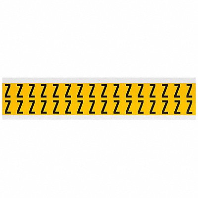 Letter Label Z 3/4in.Hx9/16in.W Vinyl