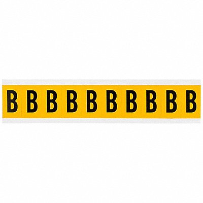 Letter Label B 1-1/2in.Hx7/8in.W