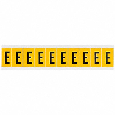 Letter Label E 1-1/2in.Hx7/8in.W