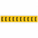 Letter Label E 1-1/2in.Hx7/8in.W