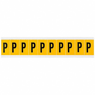 Letter Label P 1-1/2in.Hx7/8in.W