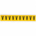 Letter Label V 1-1/2in.Hx7/8in.W