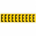Letter Label E 2-1/4in.Hx7/8in.W Vinyl