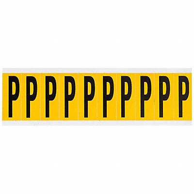 Letter Label P 2-1/4in.Hx7/8in.W