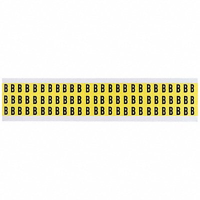 Letter Label B 1/2in.Hx11/32in.W Vinyl