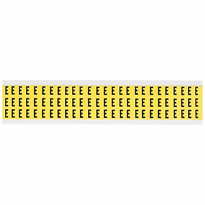 Letter Label E 1/2in.Hx11/32in.W Vinyl