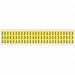 Letter Label J 1/2in.Hx11/32in.W Vinyl