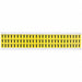 Letter Label V 1/2in.Hx11/32in.W Vinyl
