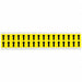 Letter Label Arrow 3/4inHx9/16inW Vinyl