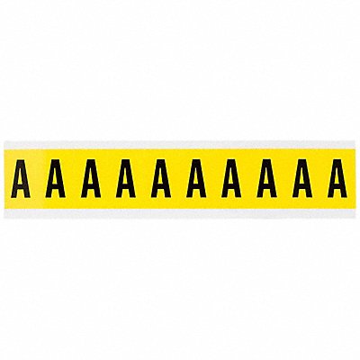 Letter Label A 1-1/2in.Hx7/8in.W Vinyl
