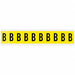 Letter Label B 1-1/2 Hx7/8 W Vinyl PK10