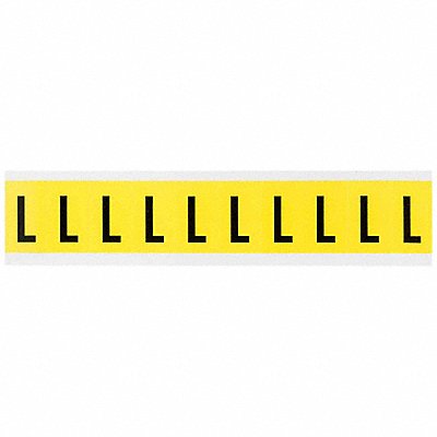 Letter Label L 1-1/2in.Hx7/8in.W