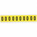 Letter Label O 1-1/2in.Hx7/8in.W Vinyl