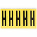 Letter Label H 5in.Hx1-3/4in.W Vinyl