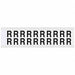 Letter Label R 3/4in.Hx21/32in.W Vinyl