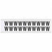 Letter Label W 3/4in.Hx21/32in.W Vinyl