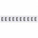 Letter Label 1-1/2 H 1-11/64 W PK10
