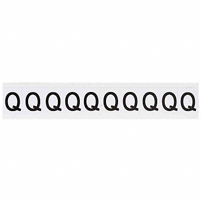 Letter Label 1-1/2 H 1-11/64 W PK10