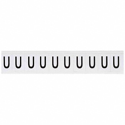 Letter Label 1-1/2 H 1-11/64 W PK10