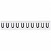Letter Label 1-1/2 H 1-11/64 W PK10
