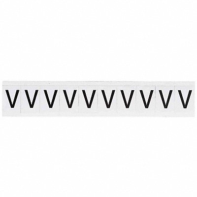 Letter Label 1-1/2 H 1-11/64 W PK10