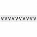 Letter Label 1-1/2 H 1-11/64 W PK10