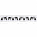 Letter Label 1-1/2 H 1-11/64 W PK10