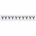 Letter Label 1-1/2 H 1-11/64 W PK10