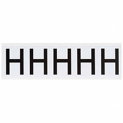 Letter Label 2-1/4 H 1-13/16 W PK5
