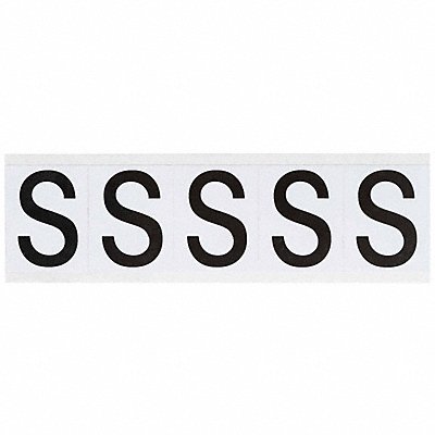 Letter Label 2-1/4 H 1-13/16 W PK5