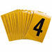 Number Label 4 1-1/2in.Hx1in.W PK25