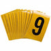 Number Label 9 1-1/2in.Hx1in.W PK25