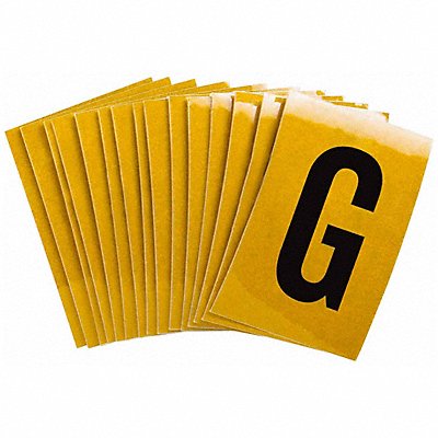 Letter Label G 1-1/2in.Hx1in.W PK25