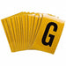 Letter Label G 1-1/2in.Hx1in.W PK25