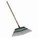 Leaf Rake Steel 48 in Handle Straight