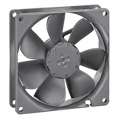 Axial Fan Square 3-5/8 H 55 CFM