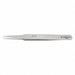 Tweezer Flat 4-3/4 in L SS 1/16 in Tip