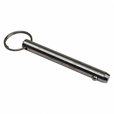 Ring Pin 0.5 in dia 2 in L Steel PK5